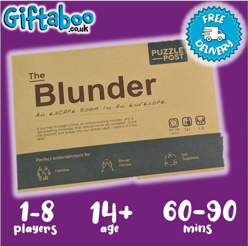 The Blunder, Escape Room in an Envelope Game