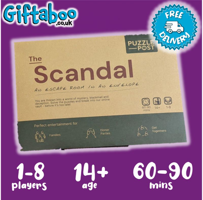 The Scandal, Escape Room in an Envelope Game