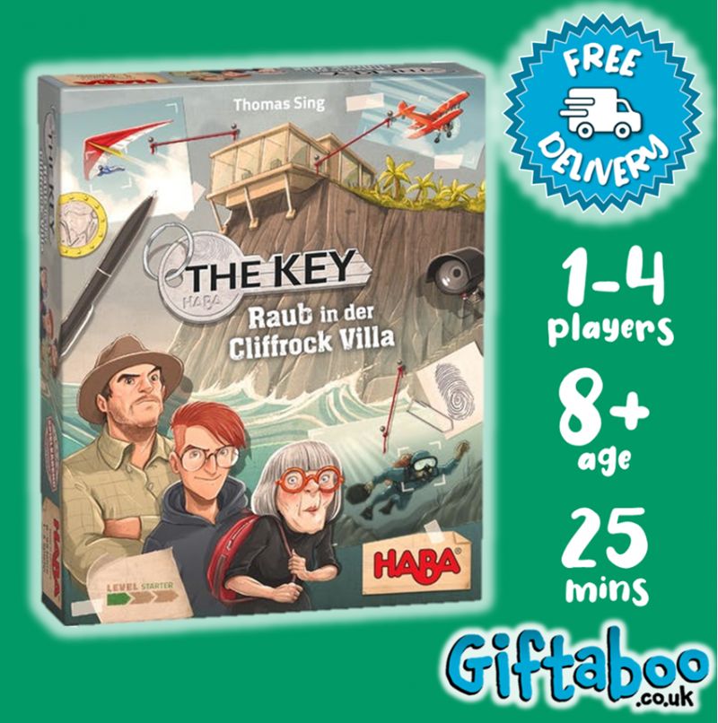 The Key – Theft in Cliffrock Villa HABA Board Game