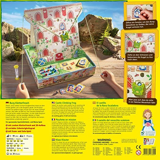 Castle Climbing Frog HABA Board Game