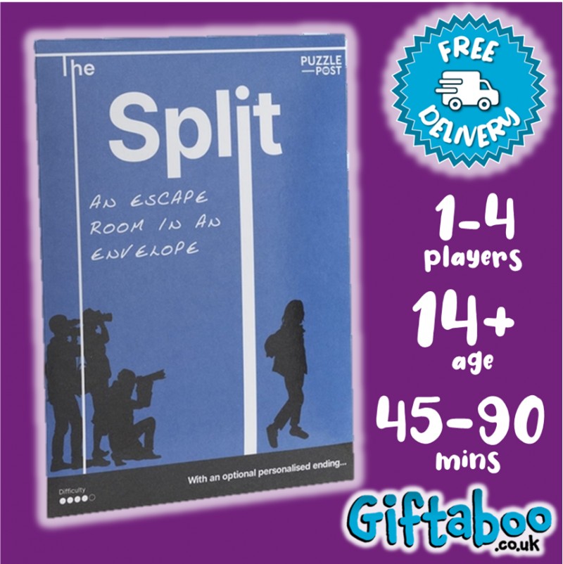 The Split, Escape Room in an Envelope Game