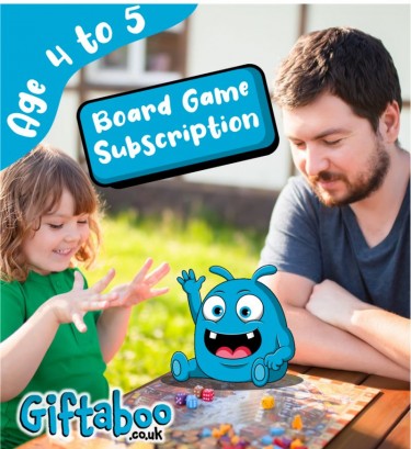 Blue Boo Board Game Box